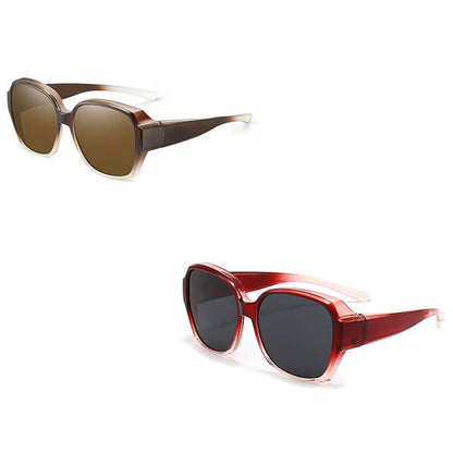 🎉LAST DAY - BUY 1 GET 1 FREE😎2026 New Polarized UV400 Protection Trendy Round Cat-eye Sunglasses 🕶️