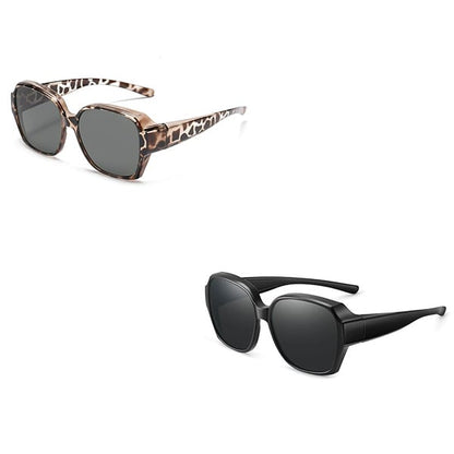 🎉LAST DAY - BUY 1 GET 1 FREE😎2026 New Polarized UV400 Protection Trendy Round Cat-eye Sunglasses 🕶️