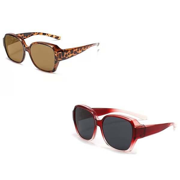 🎉LAST DAY - BUY 1 GET 1 FREE😎2026 New Polarized UV400 Protection Trendy Round Cat-eye Sunglasses 🕶️