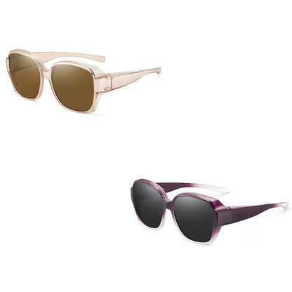 🎉LAST DAY - BUY 1 GET 1 FREE😎2026 New Polarized UV400 Protection Trendy Round Cat-eye Sunglasses 🕶️