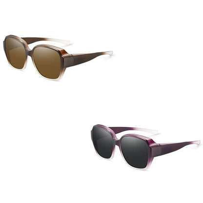 🎉LAST DAY - BUY 1 GET 1 FREE😎2026 New Polarized UV400 Protection Trendy Round Cat-eye Sunglasses 🕶️