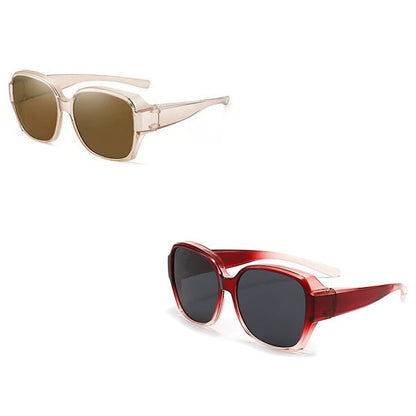 🎉LAST DAY - BUY 1 GET 1 FREE😎2026 New Polarized UV400 Protection Trendy Round Cat-eye Sunglasses 🕶️