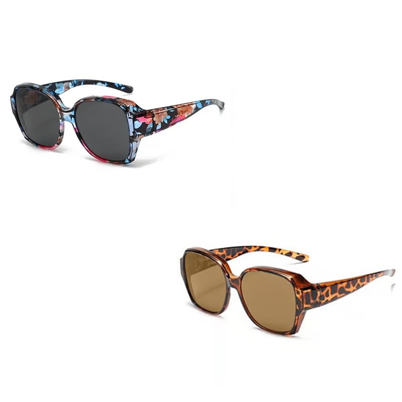 🎉LAST DAY - BUY 1 GET 1 FREE😎2026 New Polarized UV400 Protection Trendy Round Cat-eye Sunglasses 🕶️