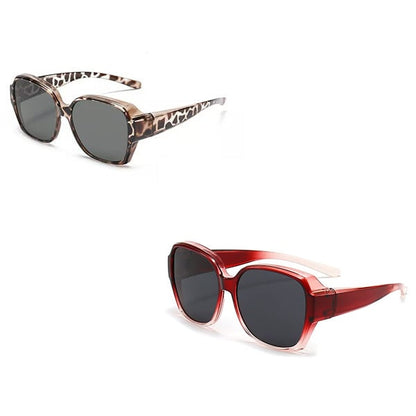 🎉LAST DAY - BUY 1 GET 1 FREE😎2026 New Polarized UV400 Protection Trendy Round Cat-eye Sunglasses 🕶️